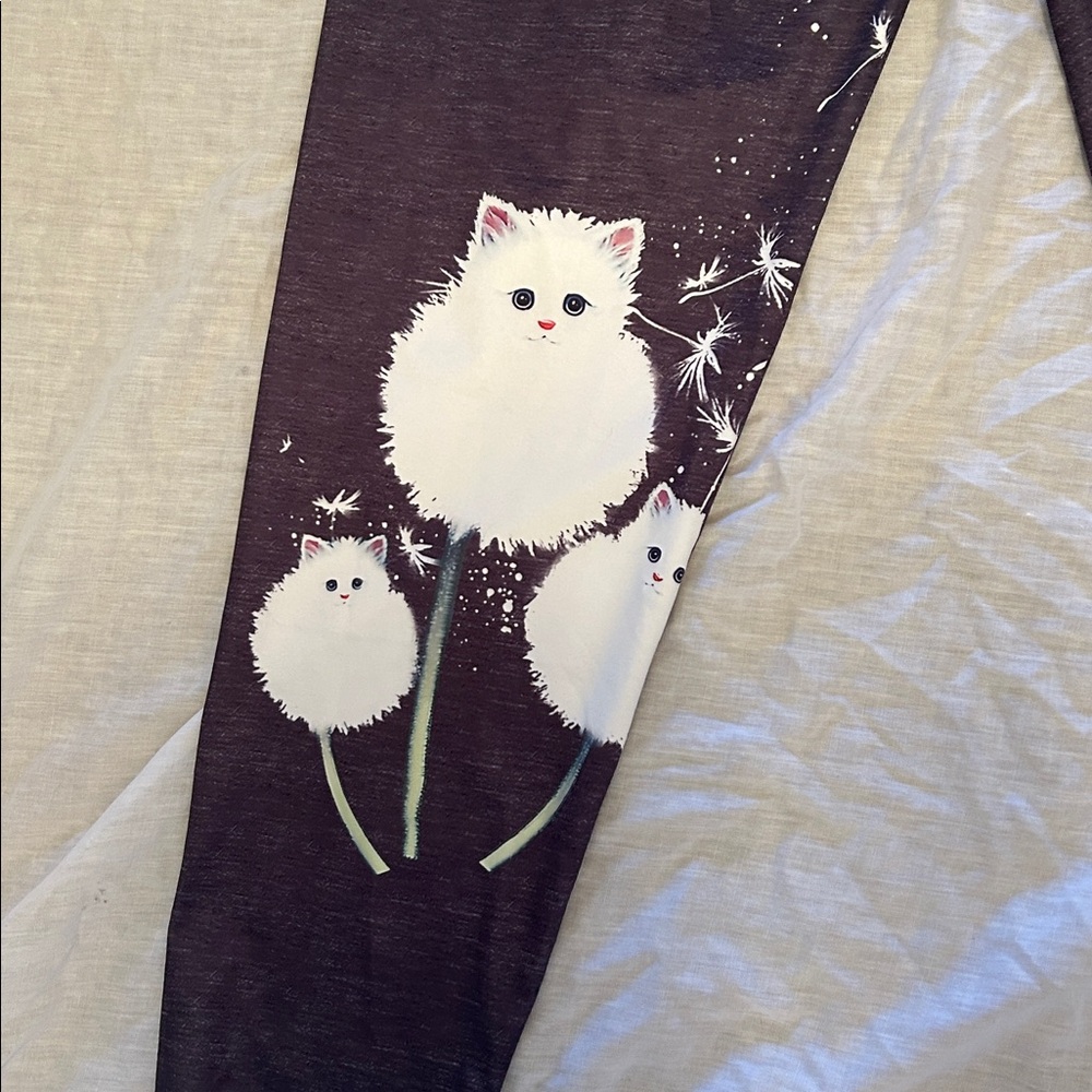 Dandelion cat leggings - Picture 2 of 9